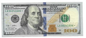 Series 2009A | US One Hundred Dollar Star Bill Collectors Note $100 LA 06241606* - Picture 1 of 3