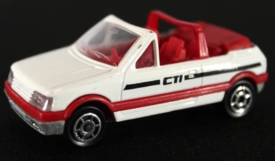 1/53 VINTAGE MAJORETTE PEUGEOT 205 GTI CTI CABRIOLET NO. 281/210 - Image 1 of 4