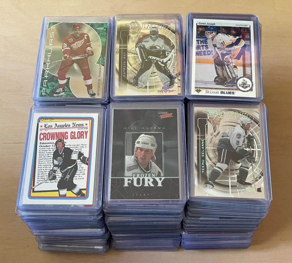 361 Sports Card Lot NHL Hockey Cards HOF Rookie Insert Gretzky Crosby Ovechkin - Image 1 of 4