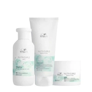 Wella Nutricurls Micellar Shampoo250ml Waves & Curls Conditioner200ml Mask 150ml - Bild 1 von 1
