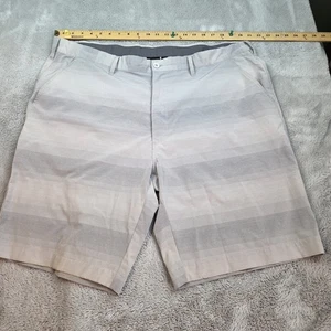 Mountain Isles Mens Shorts 42 Light Gray Golf Hike Fish Camp Outdoors Casual - Picture 1 of 7