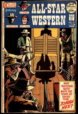 All Star Western #10 DC 1972 (FN-) ¡Primera aparición de Jonah Hex! L@@K! Foto 1 de 2