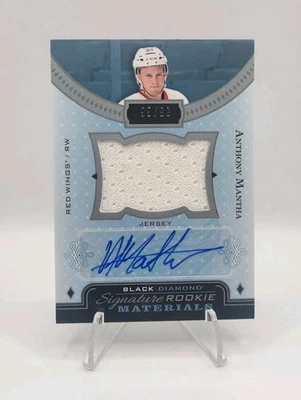 2016-2017 Black Diamond Signature Rookie Materials /99 Anthony Mantha Auto SRJMA - Image 1 of 2