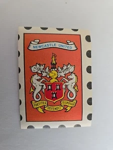 A&BC 1971 Football Club Crest Stamp Newcastle United VGC Rare Vintage Bargain - Picture 1 of 2