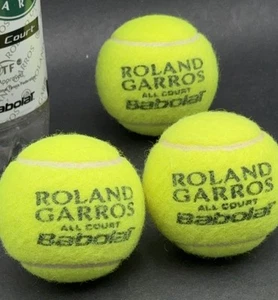 Babolat French Open All Court Tennis Balls Roland Garros 3 Ball Set In Tube HTF - Picture 1 of 5