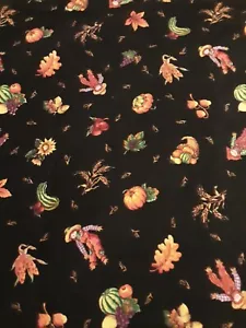 Fabric Fall Harvest Material 98 L X 55 W Multicolor - Picture 1 of 6