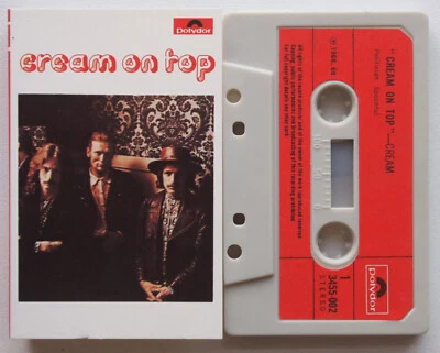 CREAM - CREAM ON TOP (POLYDOR 3455002) EARLY 70s UK CASSETTE TAPE VG  *READ* - Image 1 of 4