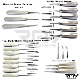 Elevadores dentales quirúrgicos aflojadores para extracción dental luxante de conducto radicular - Imagen 1 de 5