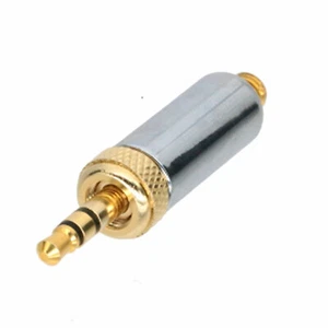 DIY Adapter 3.5mm Stereo Screw Lock to Microdot For Sennehiser Sony Microphones - Picture 1 of 7