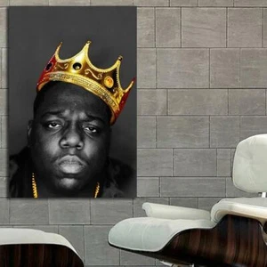 Póster y lienzo EB007 Biggie Notorious BIG Rap Hip Hop Arte Música Músico - Imagen 1 de 6