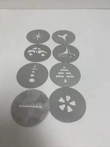 Hamilton Beach Super Shooter 80000 Cookie Press Replacement parts 8 discs/disks - Picture 1 of 17