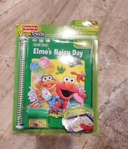 NIP Fisher Price Sesame Street Elmo's Big Surprise Power Touch Book & Cartridge - Picture 1 of 7