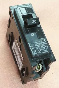 SIEMENS / MURRAY single pole 20 A Circuit Breaker Q120 - Picture 1 of 3