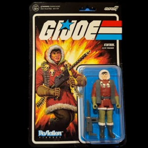 Figura de acción GI Joe Kwinn Elite Tracker 3,75" Super7 Reaction - Imagen 1 de 5