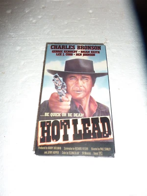 Charles Bronson Hot Lead VHS Video Tape Movie  S-59 - Image 1 of 3