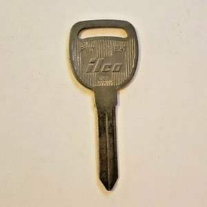 B91 ILCO Nickel Plated Brass Key Blank some Cadillac, Chevrolet, Oldsmobile, NOS - Picture 1 of 3