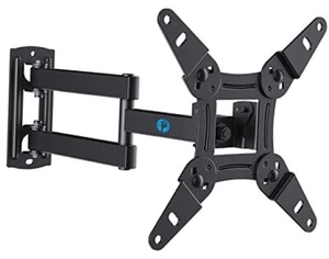 Full Motion TV Monitor Wall Mount Bracket Articulating Arms Swivel Tilt - Picture 1 of 7