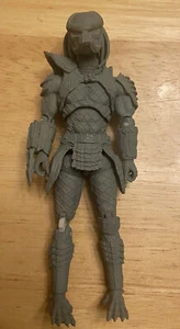 2017 Hiya Toys Predator 2 Warrior Predator 1:18 Fox Toys Prototyp Test Shot - Bild 1 von 2