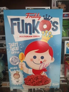Scatola cereali Freddy Funkos firmata da Brian Mariotti - Foto 1 di 8