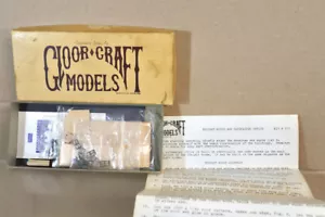 GLOOR CRAFT MODELS 211 N GAUGE FREIGHT HOUSE YARD OFFICE WOOD MODEL KIT nz - Picture 1 of 4