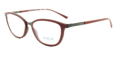 NOVO POLO RALPH LAUREN PH1166 9313 MATE ÓCULOS BORGONHA ARMAÇÃO AUTÊNTICA 53-15 - Imagem 1 de 4