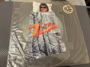 ZZ Top - Rough Boy Ltd Ed Frank Beard Shaped Vinyl Picture Disc 1986 - Picture 1 of 2