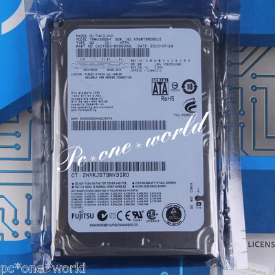 100% OK MHW2080BH FUJITSU 80 GB 2.5" 5400 RPM 8 MB SATA Hard Disk Drive HDD - Image 1 of 2