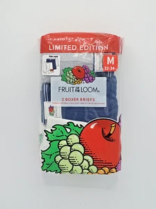 2018 FRUIT OF THE LOOM LIMITED EDITION 3 Pack Premium M Boxer Briefs Underwear - Picture 1 of 2