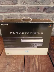 Sony PlayStation 3 PS3 60GB CECHA00 Black Console Early Model Rare Unused Japan - Picture 1 of 4