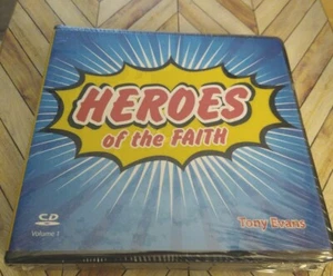 Tony Evans CDs “Heroes of the Faith” Vol 1 NEW - Imagen 1 de 2