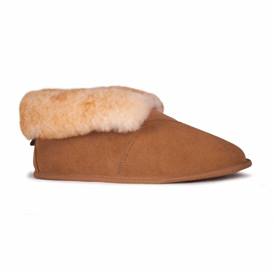 Cloud Nine Sheepskin Men's Sheepskin Soft Sole Bootie Slipper - Image 1 of 4