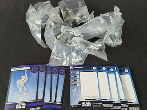 x10 SANDTROOPER Star Wars Miniatures army lot Imperial Empire Stormtrooper NEW - Picture 1 of 5
