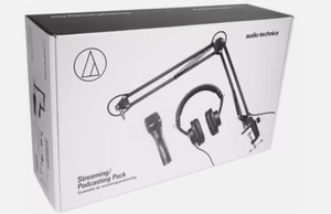 Audio Technica AT2005USBPK Podcast Podcasting Kit w/ Microphone+Headphones+Boom - Picture 1 of 5