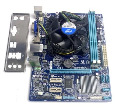 GIGABYTE Scheda Madre Bundle GA-H61M-DS2 Matx Con CPU: i3-2120 / Apertura-Slot/ - Immagine 1 di 4