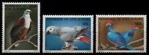 Costa de Marfil 1983 - Mi-Nr. 783-785 ** - Estampillada sin montar o nunca montada - Pájaros / Pájaros - Imagen 1 de 1