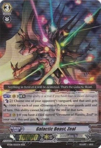 Cardfight!! Vanguard - Galactic Beast, Zeal BT08/002EN RRR - Imagen 1 de 1
