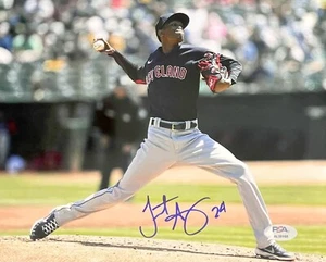 Triston McKenzie Signed Autographed Cleveland Guardians 8x10 Photo PSA/DNA - Picture 1 of 2