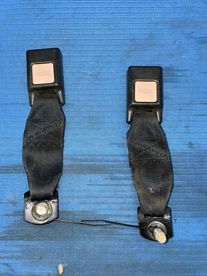 90-96 Nissan 300zx Z32 Rear Seat Belt Buckles  (set Of 2) OEM Latch Buckle 2+2 - Image 1 of 4