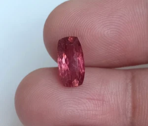 Natürlicher afrikanischer Turmalin Kissenschliff Ring Erdmine loser Edelstein 1,65 ct - Bild 1 von 8