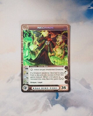 NECRABE - Medium Energy - Ultra Rare Chaotic Card - Image 1 of 2