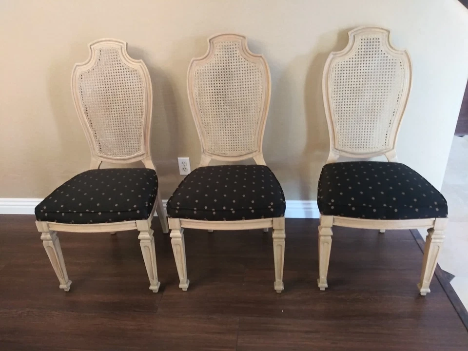 Silla de empresa Henredon Fine Furniture rara antigua Foto 1 de 4