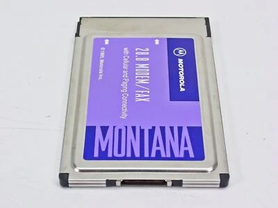 Motorola Montana 28.8 Modem/ Fax  62075003-01 - Image 1 of 4