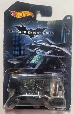 2015 Hot Wheels Walmart Excl Batman Series 5/6 The Dark Knight Rises THE BAT - Image 1 of 2