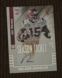 2015 Contenders Draft NELSON AGHOLOR Rookie Auto Season Ticket RC - USC - Bild 1 von 2