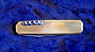 Cuchillo Paul A. Henkels Latón Bar Keepers EXCELENTE Foto 1 de 4