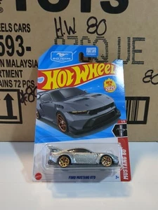 2025 Hot Wheels Ford Mustang GTD Silver 60 Years 34/250 New - Picture 1 of 6