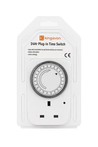 Kingavon 24Hr Plug-In Time Switch - Economic & Energy Saving x1 - Picture 1 of 3