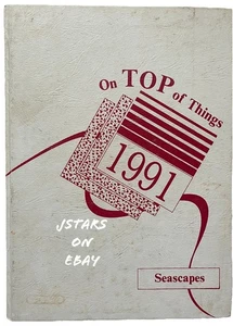 1991 GREAT NECK JUNIOR HIGH SCHOOL YEARBOOK, THE SEASCAPES, VIRGINIA BEACH, VA - Picture 1 of 6