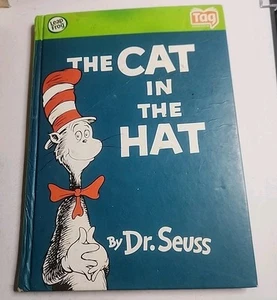 LeapFrog TAG LeapReader Book Dr. Seuss The Cat In The Hat Home School Interactiv - Picture 1 of 9
