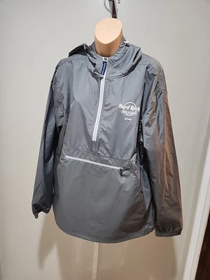 Hard Rock Hotel & Casino Biloxi Unisex Pack-N-Go Grey Large Pullover - Image 1 of 4